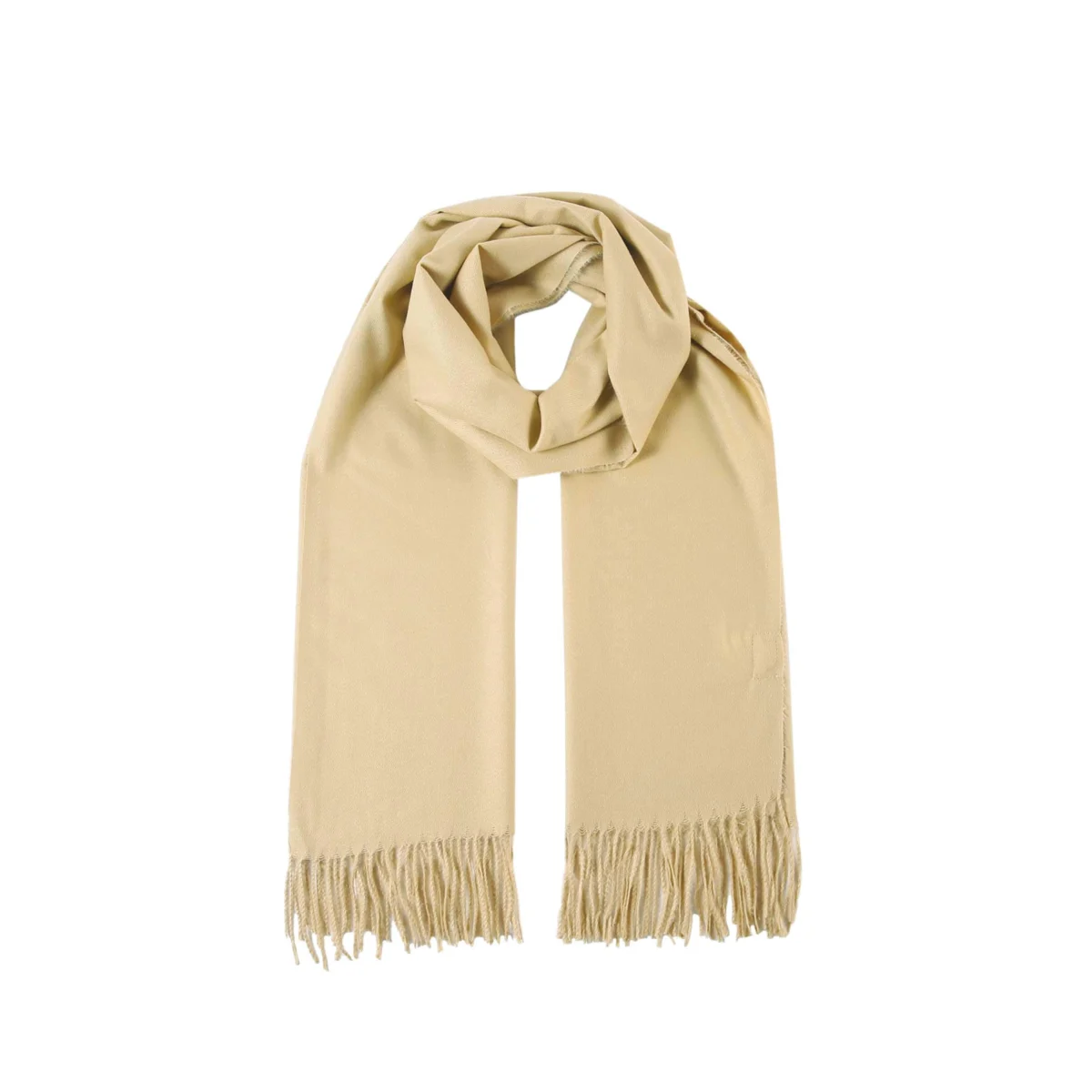 Dámsky béžový šál Kim 10096 LUZAKA. Dámsky béžový šál Kim 10096 LUZAKA – Obrázok 1