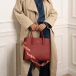 Dámska Červená taška Diana 10394 LUZAKA – Obrázok 2