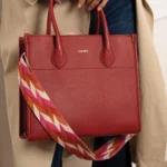 Dámska Červená taška Diana 10394 LUZAKA – Obrázok 3