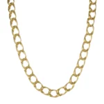 Dámsky pozlátený náhrdelník z oceľovej sieťoviny Albane 11396 LUZAKA