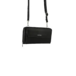 Dámska horizontálna taška s peňaženkou Čierna 11466 LUZAKA