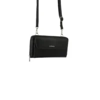 Dámska horizontálna taška s peňaženkou Čierna 11466 LUZAKA