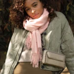 Dámska horizontálna taška s peňaženkou Zlatá 11470 LUZAKA – Obrázok 3