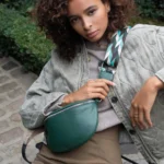 Dámska zelená taška "Banan" Paola 10401 LUZAKA – Obrázok 2