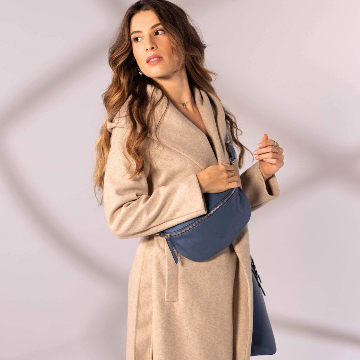 Ľadvinka Paola z džínsovej modrej farby 11460 LUZAKA – Obrázok 7