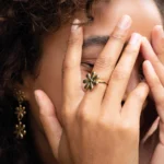 Dámsky Prsteň Naomi z pozlátenej ocele 11042 LUZAKA – Obrázok 2