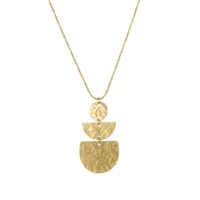 Dámsky náhrdelník z pozlátenej ocele Mendosa 11433 LUZAKA