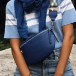 Dámska taška modrá "Banán" Paola 11460 LUZAKA – Obrázok 2