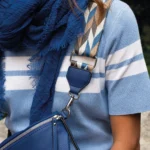 Dámska taška modrá "Banán" Paola 11460 LUZAKA – Obrázok 3