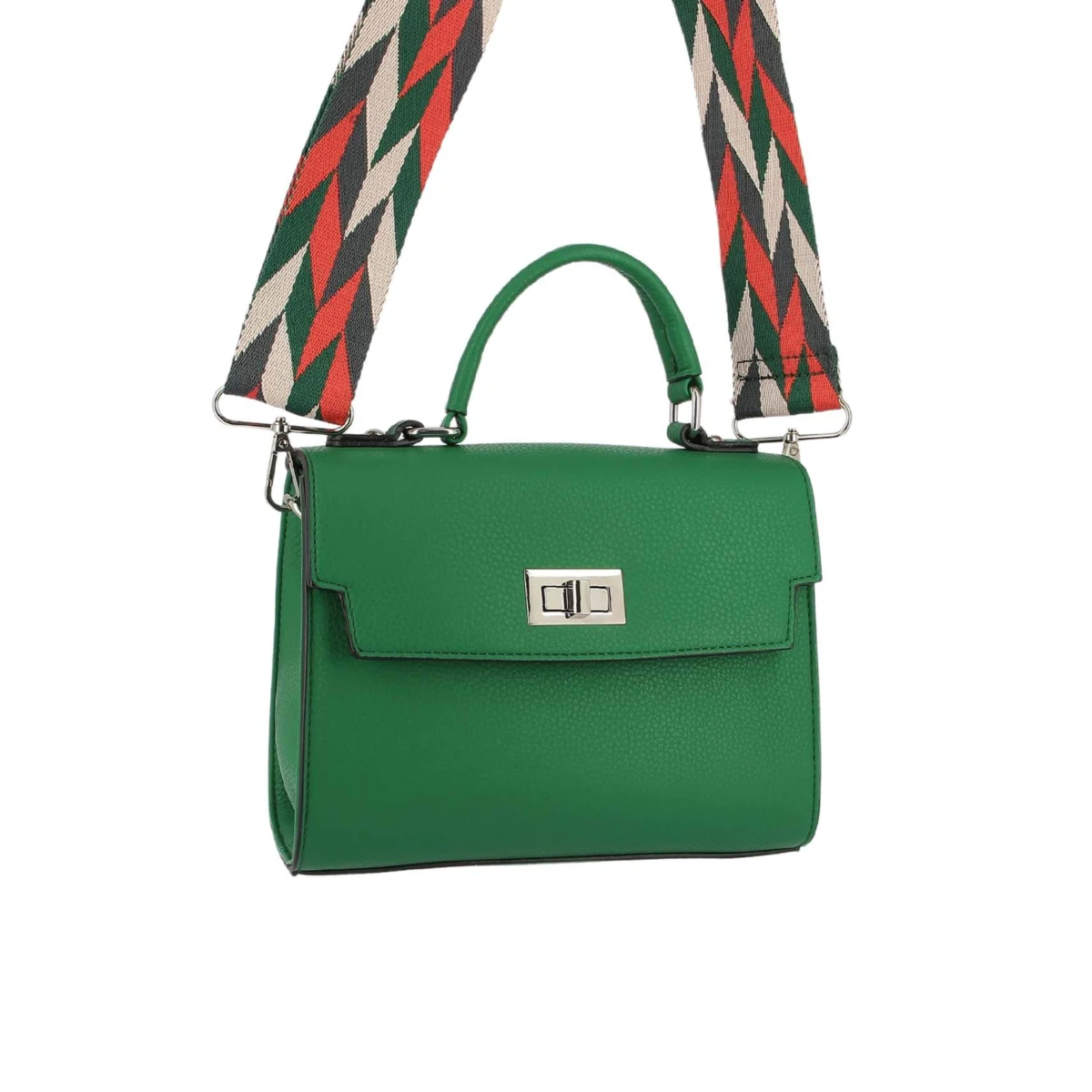 Dámska kabelka zelená Ninon 10379 LUZAKA Dámska kabelka zelená Ninon 10379 LUZAKA – Obrázok 1