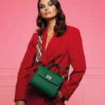 Dámska kabelka zelená Ninon 10379 LUZAKA – Obrázok 4