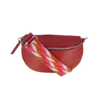 Dámska taška červená "Banán" Paola 10400 LUZAKA