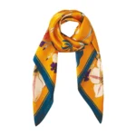 Hodvábna štvorcová šatka Garden 10125 LUZAKA