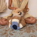 Modrá slamená taška Bellagio 10995 LUZAKA