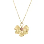 Dámsky náhrdelník Iris z pozlátenej ocele 11187 LUZAKA