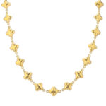 Dámsky pozlátený oceľový náhrdelník Isadora 11673 LUZAKA