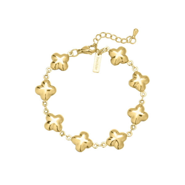 Náramok Isadora z pozlátenej ocele 11674 LUZAKA