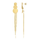 Náušnice Margaux z pozlátenej ocele 11751 LUZAKA