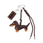 Prívesok na tašku s hnedým psíkom 11965 LUZAKA
